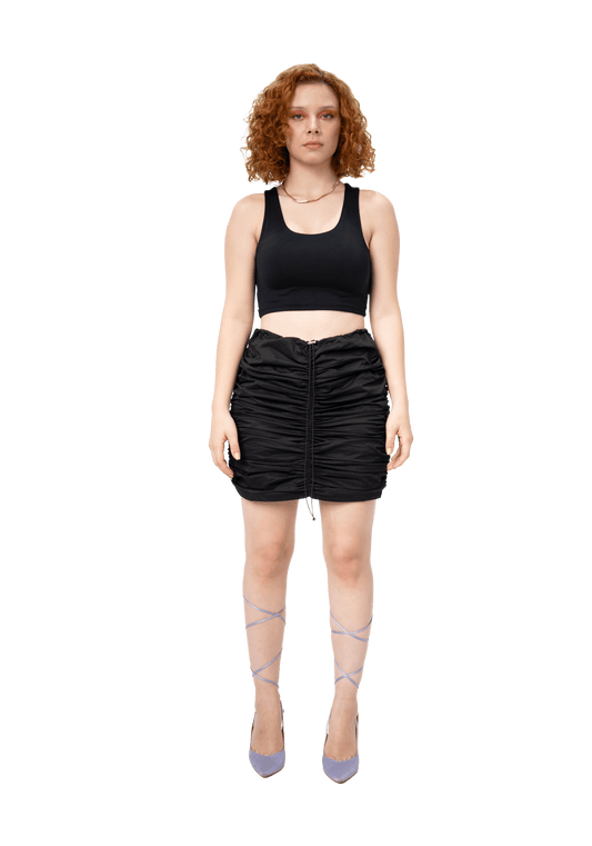 Minimalist Mini Skirt - giogarmanna